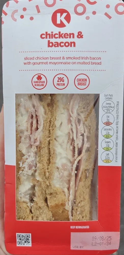 Chicken & Bacon Sandwich