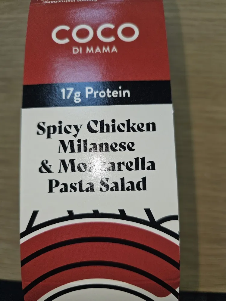 Spicy Chicken Milanese & Mozzarella Pasta Salad