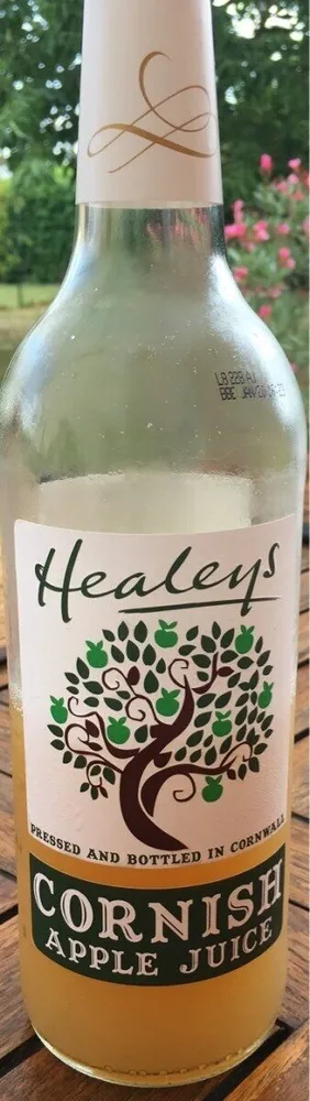 Healey's PRESSED AND BOTTLED IN CORNWALL CORNISH A