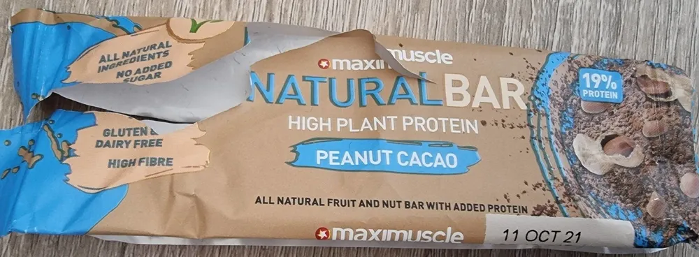 Peanut Cacao Plant Protein Bar