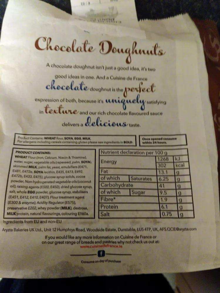 Chocolate Doughnuts - Cuisine de France
