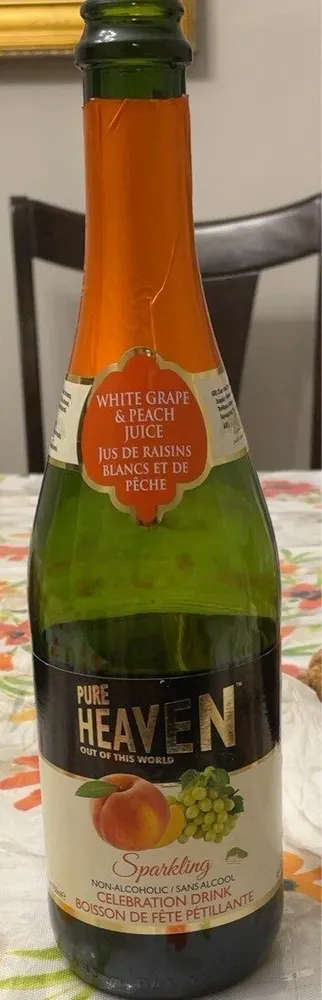 White grape and peach juice
