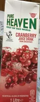 Cranberry juice drink