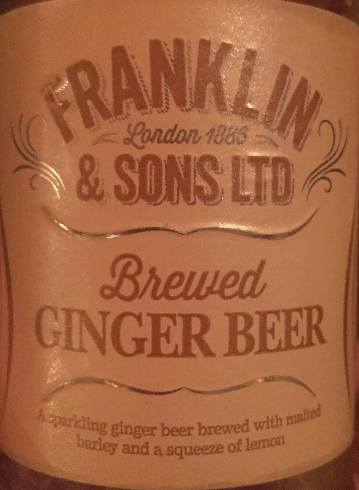 Franklin & son Brewed ginger beer