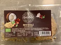 Muesli cookies