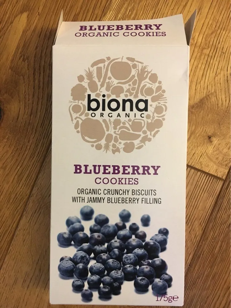 Blueberry cookies