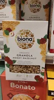 Biona, Noisette De Granola Organique Croquante Au Miel Et Sans Sucre 375G