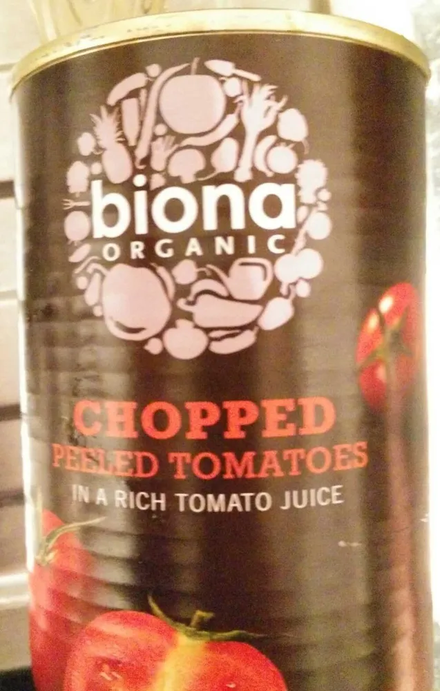 Biona: Organic Chopped Tomatoes - 400G