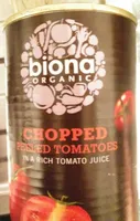 Biona: Organic Chopped Tomatoes - 400G