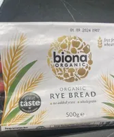 Biona Organic Rye Bread imp