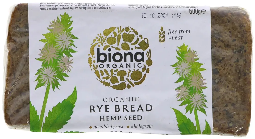 Rye Bread Hemp Seed