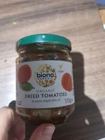Organic Dried Tomatoes in extra virgin olive oil