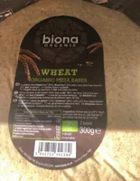 Wheat organic pizza base