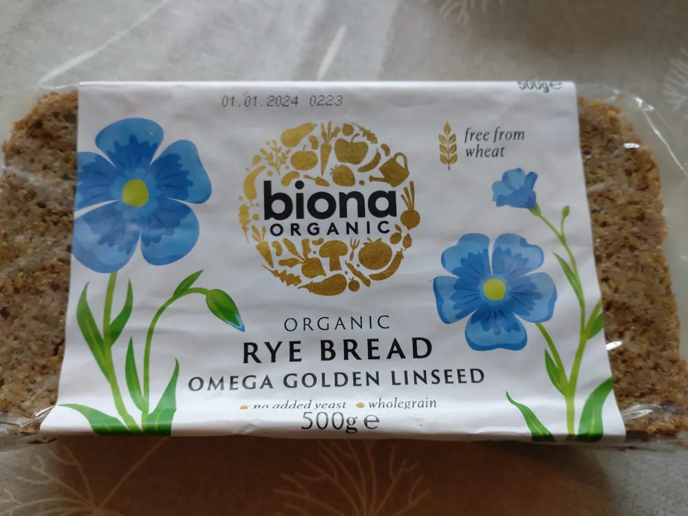 Biona Organic Omega Rye Bread
