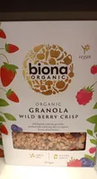 Biona Organic Wild Berry Crispy Granola