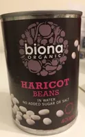 Haricot beans in water