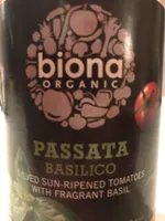Biona organic passata basilico