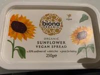 Biona Organic sunflower vegan spread