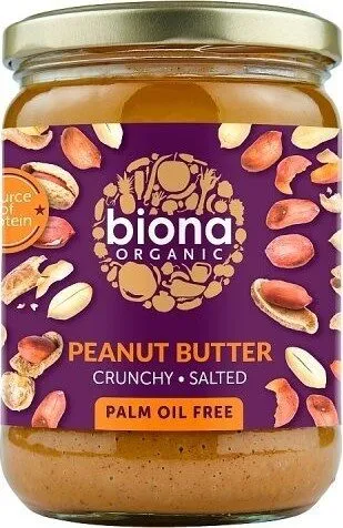 Beurre d'Arachide Croquante Biologique