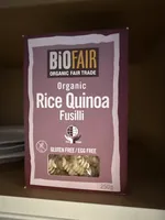Rice quinoa fusilli gluten free