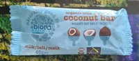 Biona organic milk chocolate coconut bar