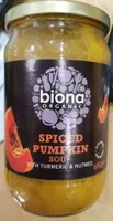 Spiced pumpkin soup