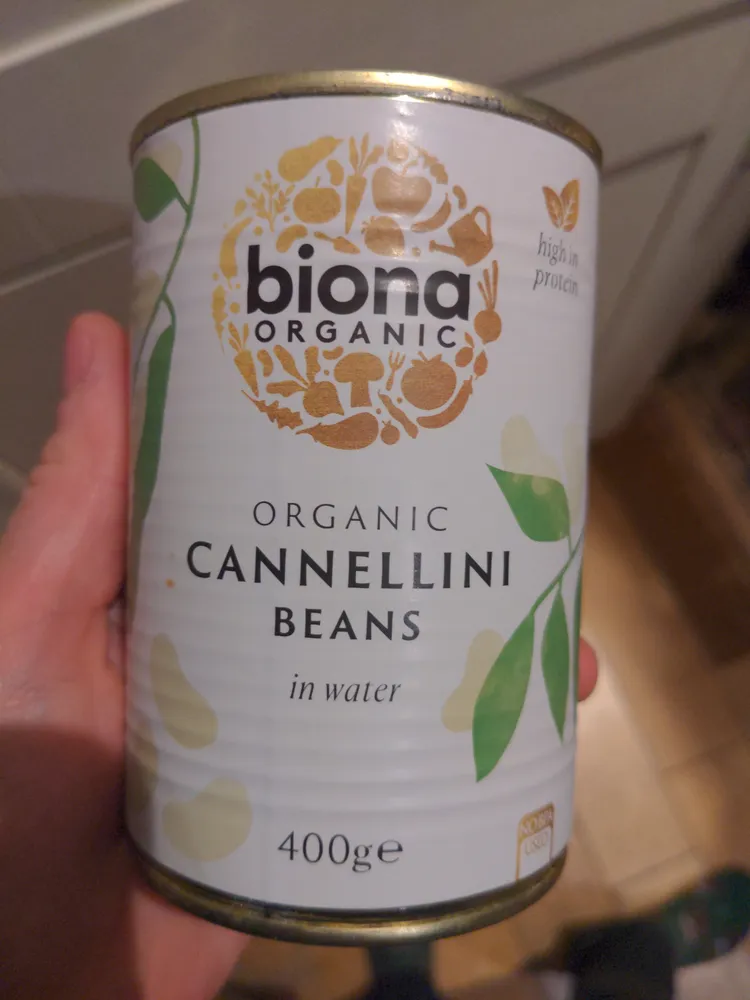 Organic Cannellini Beans in Water