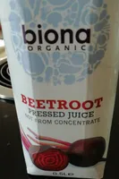 Beetroot pressed juice