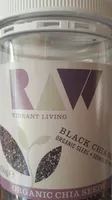Raw Health - Graines De Chia Noir Crues Bio
