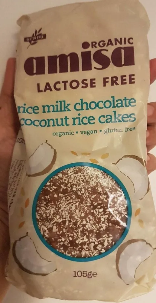 Rice milk chocolats coconut rice cakes