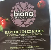 Raviolli pizzaiola