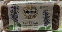 Organic Rye Bread Chia & Flax Seed