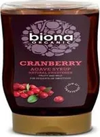 Biona Organic Cranberry Agave Syrup