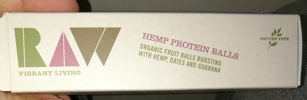 Hemp protein balls