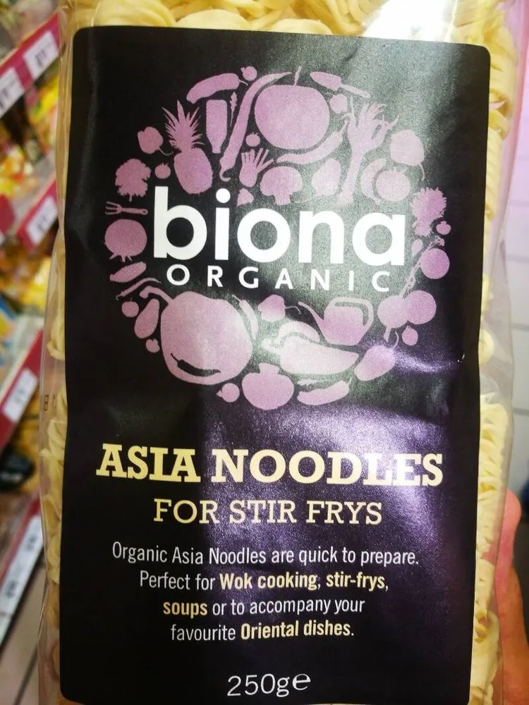 Nudler Asia Biona 250 g økologisk