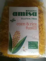 Corn et rice fusilli