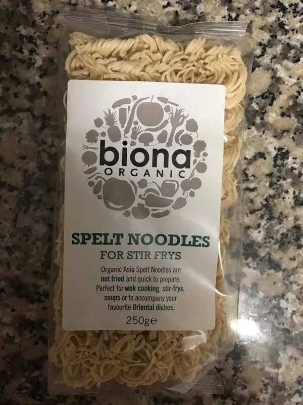 Spelt Noodles for stir frys