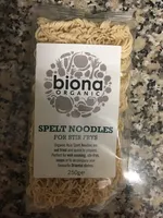 Spelt Noodles for stir frys