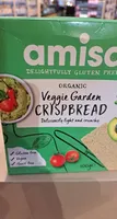 Amisa: Gluten Free Vegetablegie Crispbread Organic (100G)