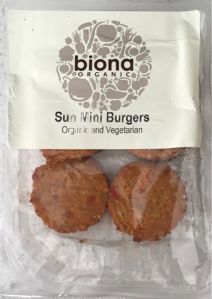 Biona Sun Mini Burgers