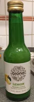 Lemon pressed juice