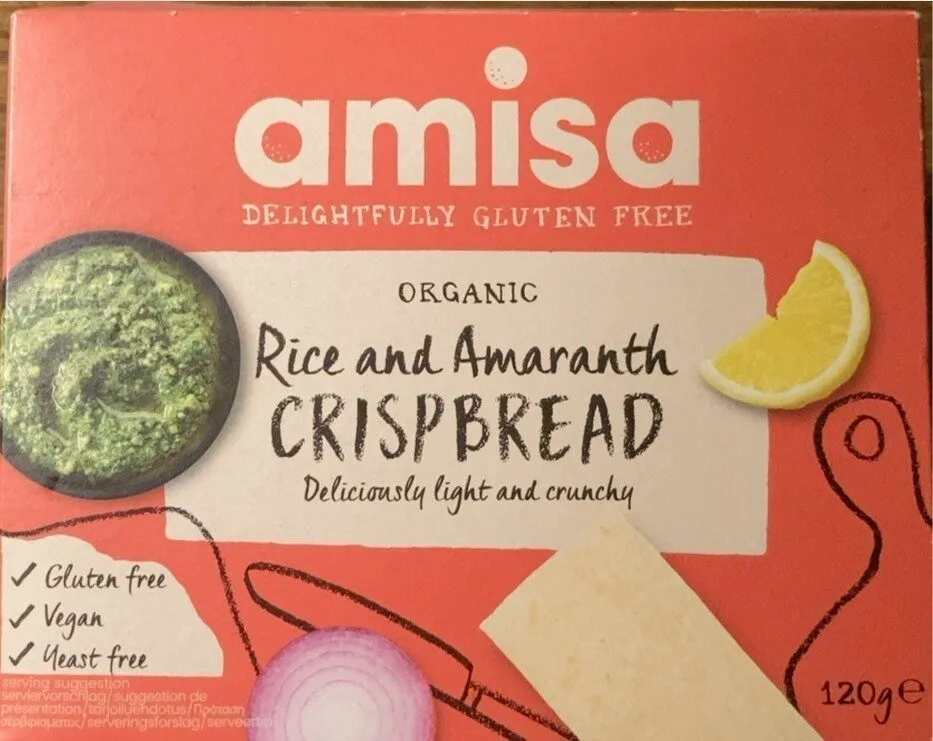 Rive and Amaranth Crisp Bread