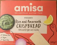 Rive and Amaranth Crisp Bread