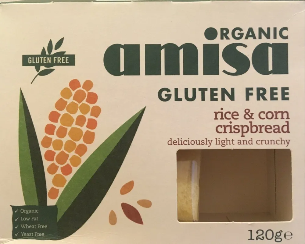 Rice & Corn Crispbread Gluten Free
