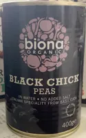 Biona Black chick peas imp