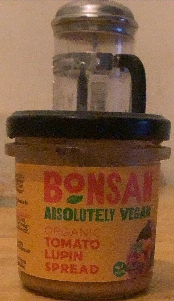 Organic tomato lupin spread