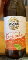Kombucha ginger lime