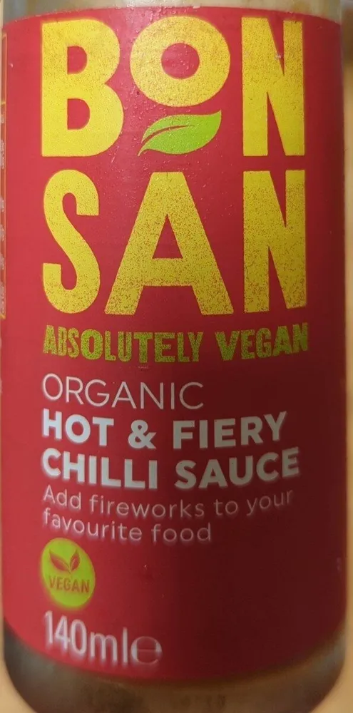 Absolutely Vegan Organic Hot and Fiery Chilli Sauce imp