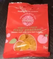 Fizzy peaches