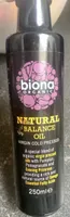 Natural balance oil